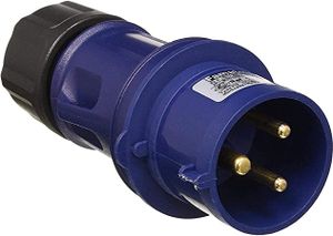 Famatel 13203 - Wtyczka typu E, 32 A, 200-250 V, IP-44