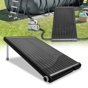 XMTECH Solar Poolheizung Sonnenkollektor Pool Heizung Solaranlage 111,5 x 66 cm, für Schwimmbad Gartendusche Pool