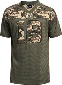 New Era Green Bay Packers Camo Infill Oversized Mesh Tee - Gr. M