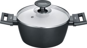 Kochtopf mit Glasdeckel Starter Alu Induction B.Nature Berndes