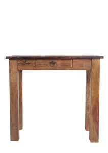 SIT Möbel Telefontisch | 1 Schublade | Teak-Holz natur | Platte kolonialfarbig | B 80 x T 40 x H 78 cm | 06284-34 | Serie SEADRIFT