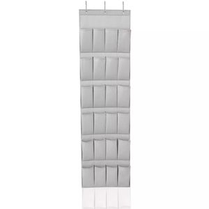 Leifheit Hängeorganizer mit 24 Taschen Grau 47,5x5x165,8 cm 80016