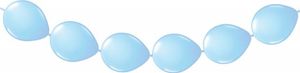 Ketten Luftballons 3m hellblau