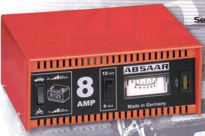 Absaar Batterieladegerät 8A, 6/12V