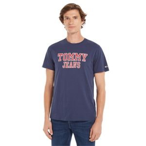 TOMMY JEANS TJM ESSENTIAL TJ TEE Herren T-Shirt, Größe:L, Tommy Jeans Farben:C87 - Twilight Navy