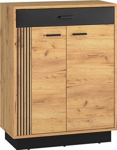 Flur Kommode Sideboard in Cold Craft Eiche VINICA-131