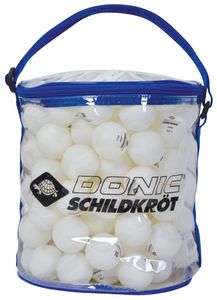 TT-Ball JADE POLY 40+,white,144 pcs. in transp. Carrybag