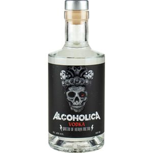 Wodka Alcoholica 500 ml | Vodka |500 ml | 40% Alkohol | Grochowica Polska | Geschenkidee | 18+