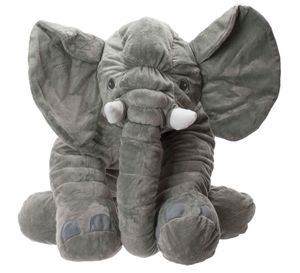 Plüsch-Maskottchen Elefant grau groß 60cm