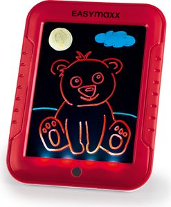 EASYmaxx Malpad Magic Glow - 20-tlg. - Wiederverwendbar - rot
