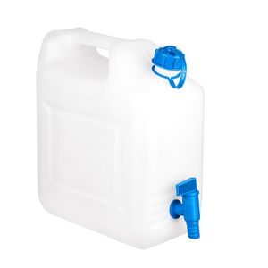 Wasserkanister 12l Trinkwasserbehälter, Trinkwasserkanister mit Hahn, Lebensmittelecht, geeignet für 10-12 Liter, -20 - +70 Grad Celsius Reisekanister : 1 Stück