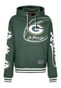 Recovered - Hooded Sweatshirt - NFL - Green Bay Packers 'Go Pack Go' Green XXL