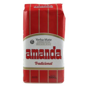 Amanda Mate Tee Tradicional 1 kg - Detox und Energie Getränk