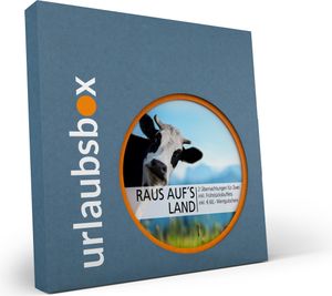 Urlaubsbox Hotelgutschein Raus aufs Land