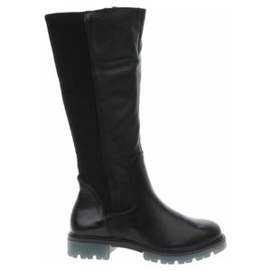 CAPRICE Damen Long Boot Heel Art: 9-9-25660-29 in black nappa (grau) - Größe:37