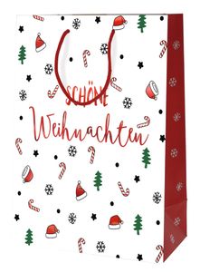 SUSY CARD Weihnachts-Geschenktüte "Sweet Xmas"