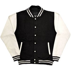 The Rolling Stones - "Tour ´78" Varsity-Jacke (US-College-Stil) für Herren/Damen Unisex RO5108 (XXL) (Schwarz/Weiß)