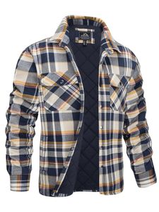 Herren Mit Taschen Outwear Arbeit Button Down Sterzjacken Casual Long Sleeve Mantel,Farbe:Khaki, Größe:2XL