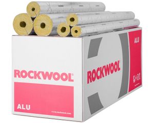 Rockwool RS800 15x20 - 24m Steinwolle Rohrisolierung Rohrschale Isolierung (halber Karton)