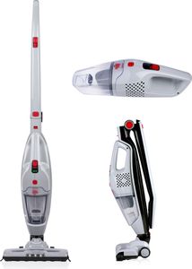 Dirt Devil 2-in-1 Akku Staubsauger DD9007 - Stielstaubsauger 105W - Kabelloser Staubsauger mit Wandmontage - bis zu 38 minuten Akkulaufzeit - Beutelloser Bodenstaubsauger - Rot Dirt Devil 2-in-1 Akku Staubsauger DD9007 - Stielstaubsauger 105W - Kabelloser Staubsauger mit Wandmontage - bis zu 38 minuten Akkulaufzeit - Beutelloser Bodenstaubsauger - Rot