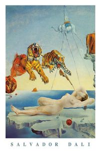 Salvador Dali Poster Dream Caused By A Bee Flight.. 91,5 x 61 cm