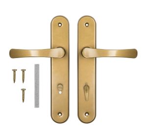ADGO® Griff 72 mm WC-Schlüssel gold links rechts Badtürgarnitur