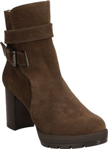 Unisa Stiefelette KACI, Rauleder, Grün, Damen