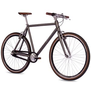 Airtracks Herren City Fahrrad 28 Zoll UR.2825 Urban Bike Shimano Nexus 7 Grau(53cm (Körpergröße 170-185cm))