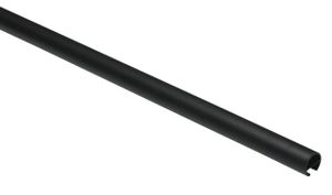 Gardinia Gardinenstange mit Innenlauf I Ø 16 mm schwarz-matt 160 cm