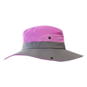 Frauen Sommer UV-Schutz Breite Krempe Sonnenkappe Outdoor Strand Klettern Boonie Hut-Lila Frauen Sommer UV-Schutz Breite Krempe Sonnenkappe Outdoor Strand Klettern Boonie Hut-Lila