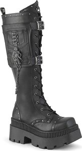 Dámské boty WRATH-205 by DemoniaCult, Black EU 39, US 9