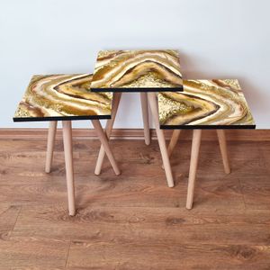 Skye Decor, 3Shp295 - Cream, Couchtisch, Creme, 100 % MDF, 35 x 52 x 35 cm