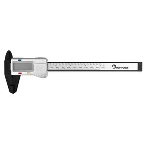 Top Tools Suwmiarka cyfrowa 150 mm, kompozyt włókna węglowego