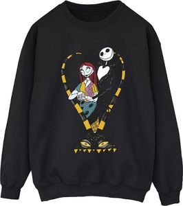 The Nightmare Before Christmas - Mikina pre ženy BI31834 (M) (Schwarz)