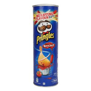 Chipsy Pringles Ketchup s lahodnou příchutí kečupu 165g