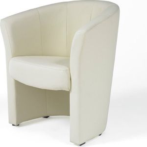 Cocktailsessel Clubsessel Loungesessel Bürosessel - Salyn - Creme
