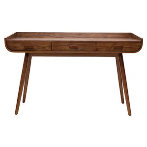 Miliboo - Schreibtisch Vintage Holz Nussbaum HALLEN