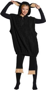 Schwarzes Schaf Karneval Fasching Kostüm S