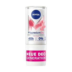 Nivea Roll on Deodorant Magnesium Dry Fresh Floral blumiger Duft 50ml