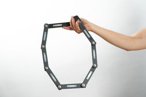 ABUS Faltschloss Bordo Alarm 6000KA SH mit Halterung – Fahrradschloss aus gehärtetem Stahl – mit 100 dB Warnton und XPlus Zylinder – ABUS-Sicherheitslevel 10 – 90 cm lang – Schwarz ABUS Faltschloss Bordo Alarm 6000KA SH mit Halterung – Fahrradschloss aus gehärtetem Stahl – mit 100 dB Warnton und XPlus Zylinder – ABUS-Sicherheitslevel 10 – 90 cm lang – Schwarz