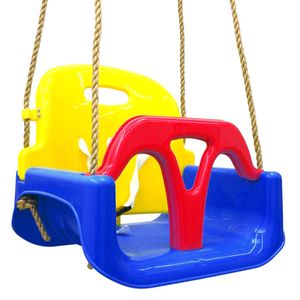 3-in-1 Kinderschaukel 40x43x33cm Babyschaukel Garten Schaukel Kinder Spielzeug