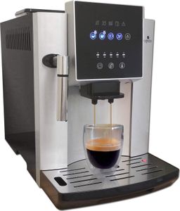 Acopino Napoli Kaffeevollautomat mit Dampfdüse für perfekten Milchschaum