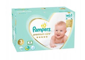 Pampers Premium Care, Pieluszki, rozmiar 3, 120 sztuk