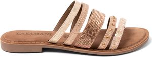 Lazamani Caro Damen Pantoletten Rose Größe 38