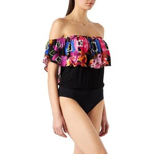 DESIGUAL Unterhemd Damen Viskose Schwarz GR64726 - Größe: L