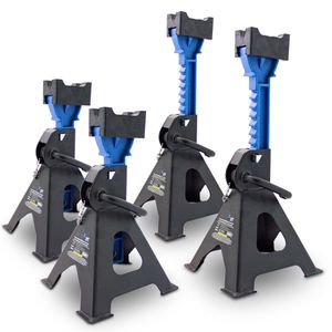 Bituxx 4x Unterstellbock Pro Line 3000 kg mit Schutzkappe & Sicherheitspin MS-18744 Bituxx 4x Unterstellbock Pro Line 3000 kg mit Schutzkappe & Sicherheitspin MS-18744