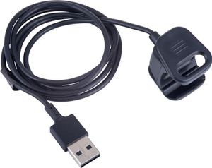 Ladegerät für Fitbit Charge 3 / 4 Akyga AK-SW-29 USB Ladekabel Clip 1m