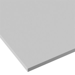 Büro Schreibtischplatte Stilo 2000 x 800 Weiß Grau