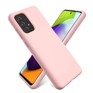 Pouzdro na mobilní telefon Samsung Galaxy A53 5G ochranný kryt silikonové gelové pouzdro na mobilní telefon, růžové