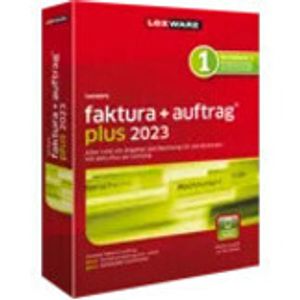 Lexware faktura+auftrag 2023 Plus (365 Tage) Einfache Auftrags- u. Rechnungs-Software